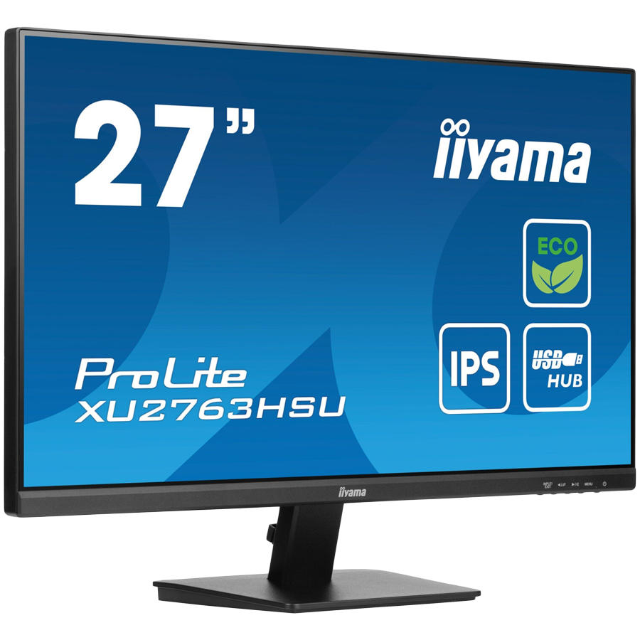 IIYAMA Monitor ProLite XU2763HSU-B1 27", IPS, FHD, USB
