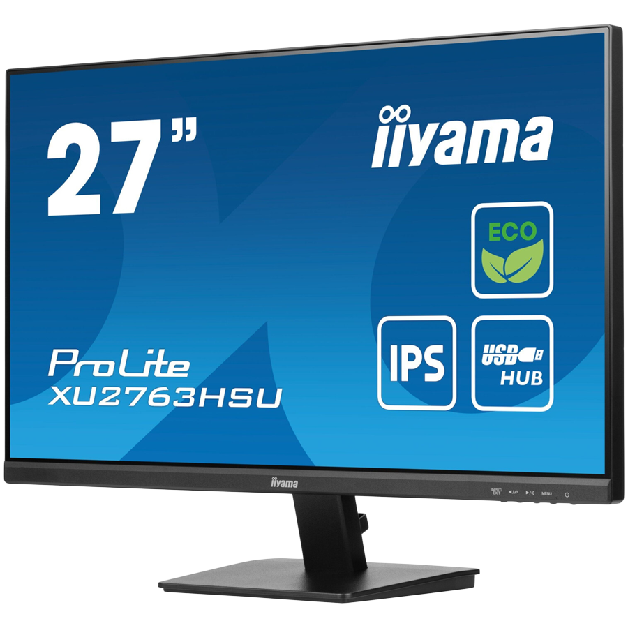 IIYAMA Monitor ProLite XU2763HSU-B1 27", IPS, FHD, USB
