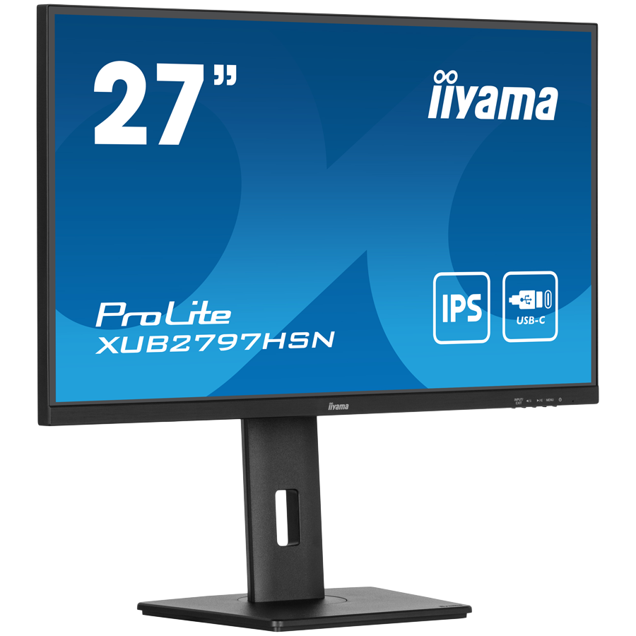 IIYAMA Monitor ProLite XUB2797HSN-B1 27", IPS, FHD, USB-C