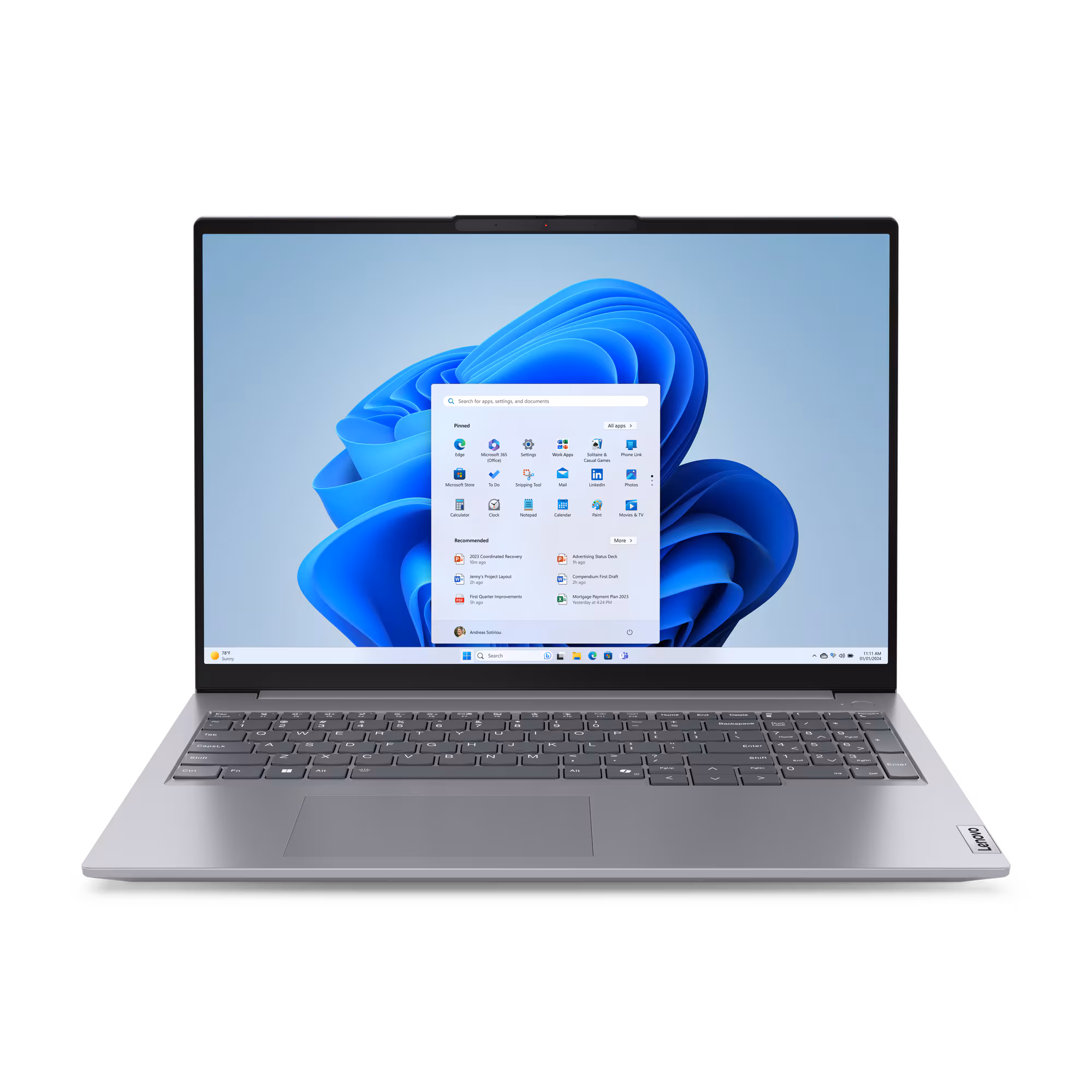 Lenovo Laptop ThinkBook 16 G7 IML 16", U5-125U, 16GB, 1TB, Win11Pro, 21MS004EYA