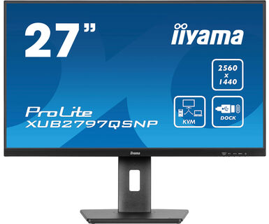 IIYAMA Monitor ProLite  XUB2797QSNP-B1 27" IPS, QHD, KVM