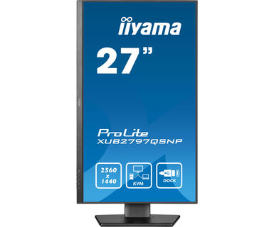 IIYAMA Monitor ProLite  XUB2797QSNP-B1 27" IPS, QHD, KVM