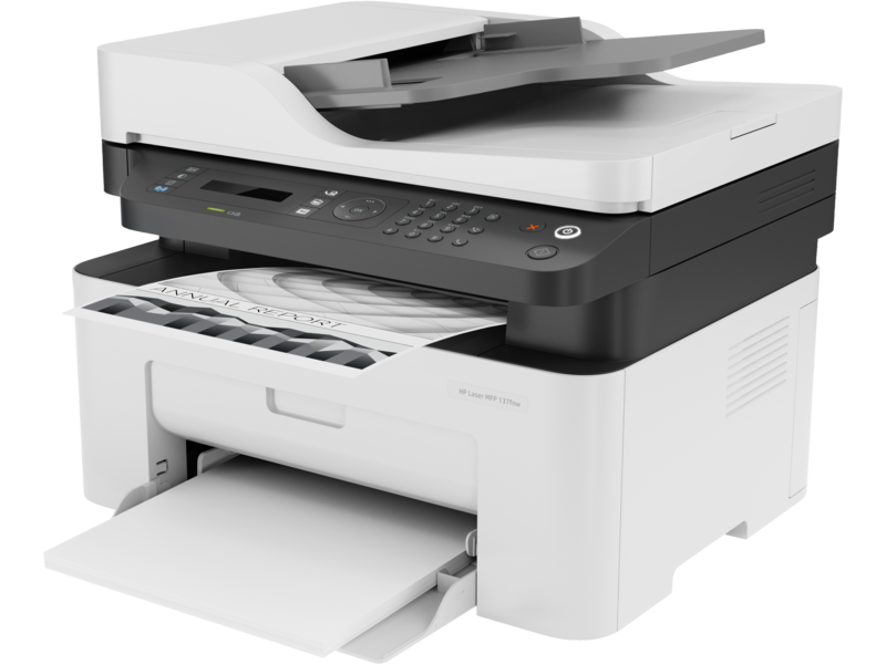 HP Printer LaserJet MFP 137fnw, 4ZB84A
