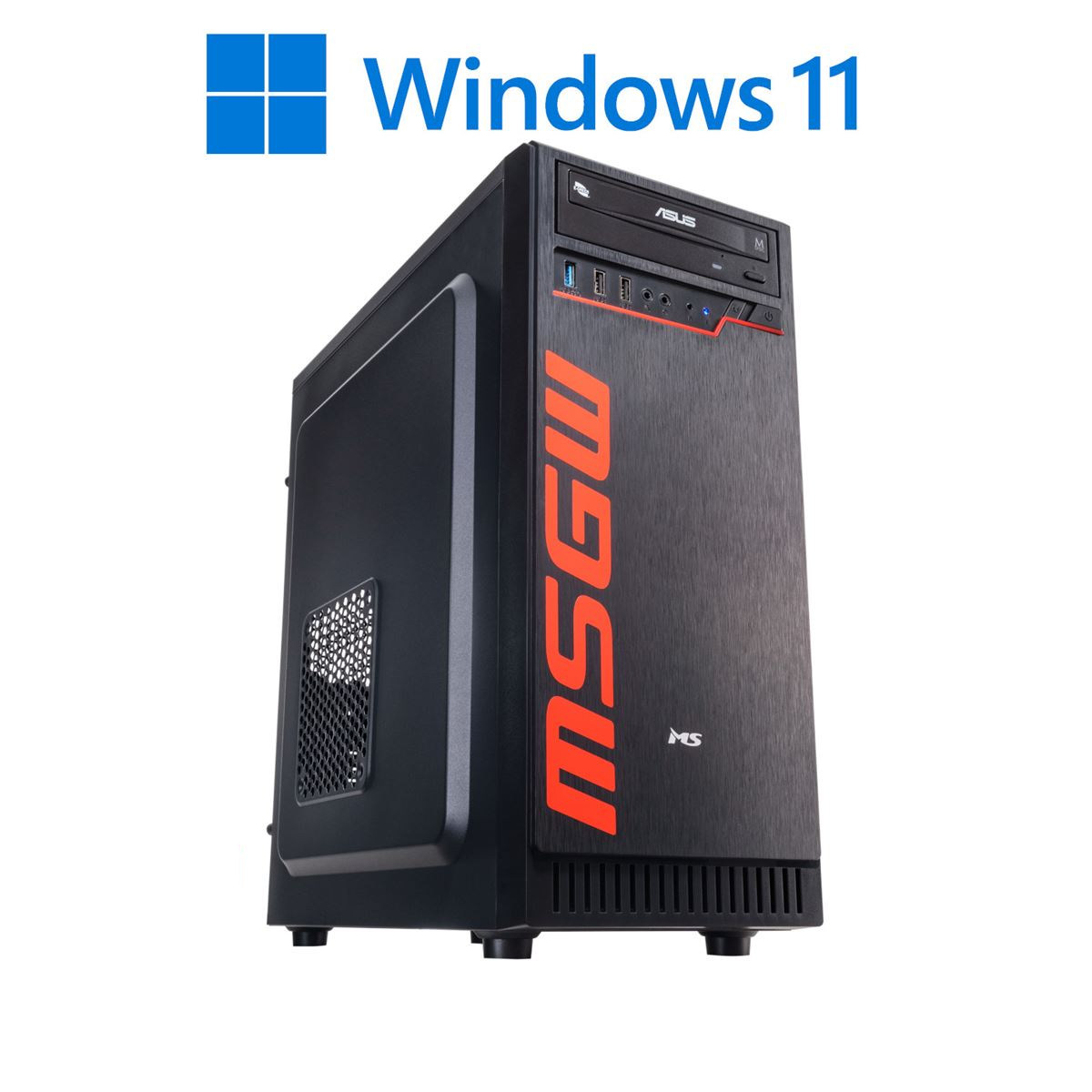 MSGW BASIC Računar i3 i101 i3-12100, 8GB, SSD 500GB, Win11Home64, PC MSGW Basic i3 i101