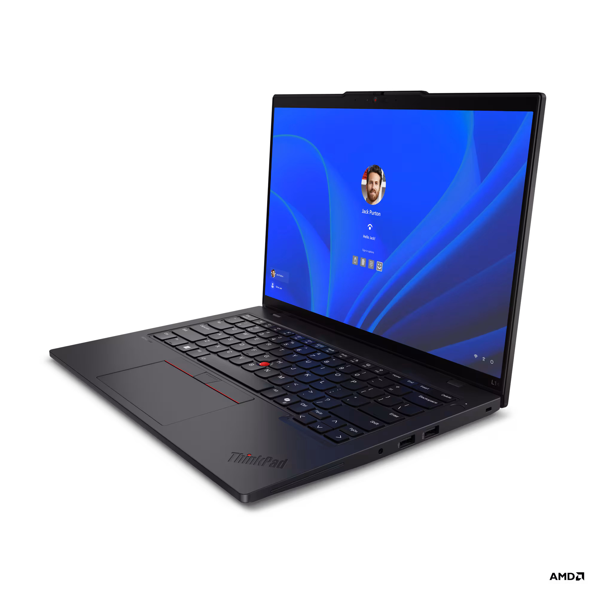 Lenovo Laptop ThinkPad L14 G5 14", R7-7735U, 16GB, 512GB, Win11Pro, 21L5001ACX