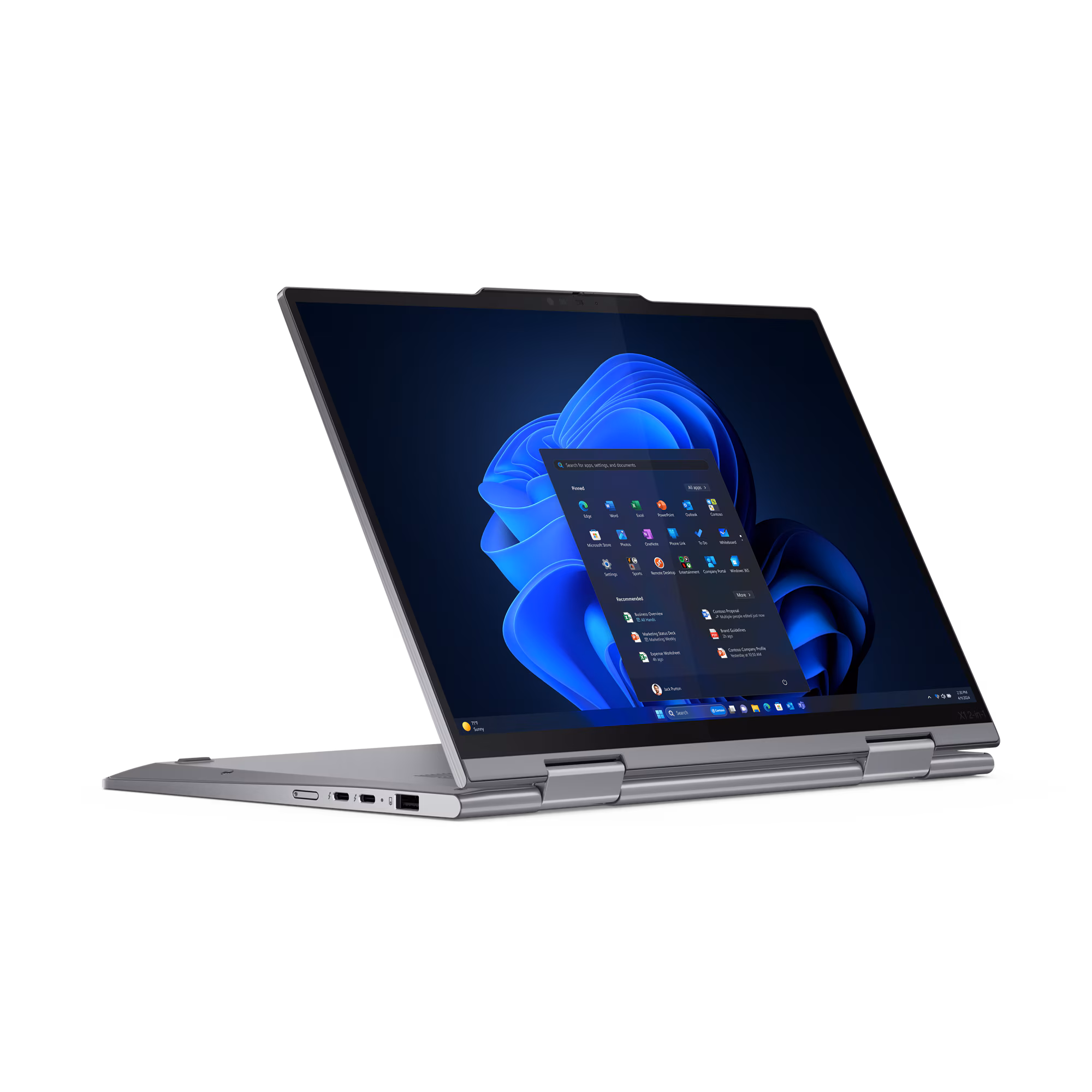 Lenovo Laptop ThinkPad X1 2-in-1 G9 14", U7-155U, 32GB, 1T, Win11Pro, 21KE002BYA