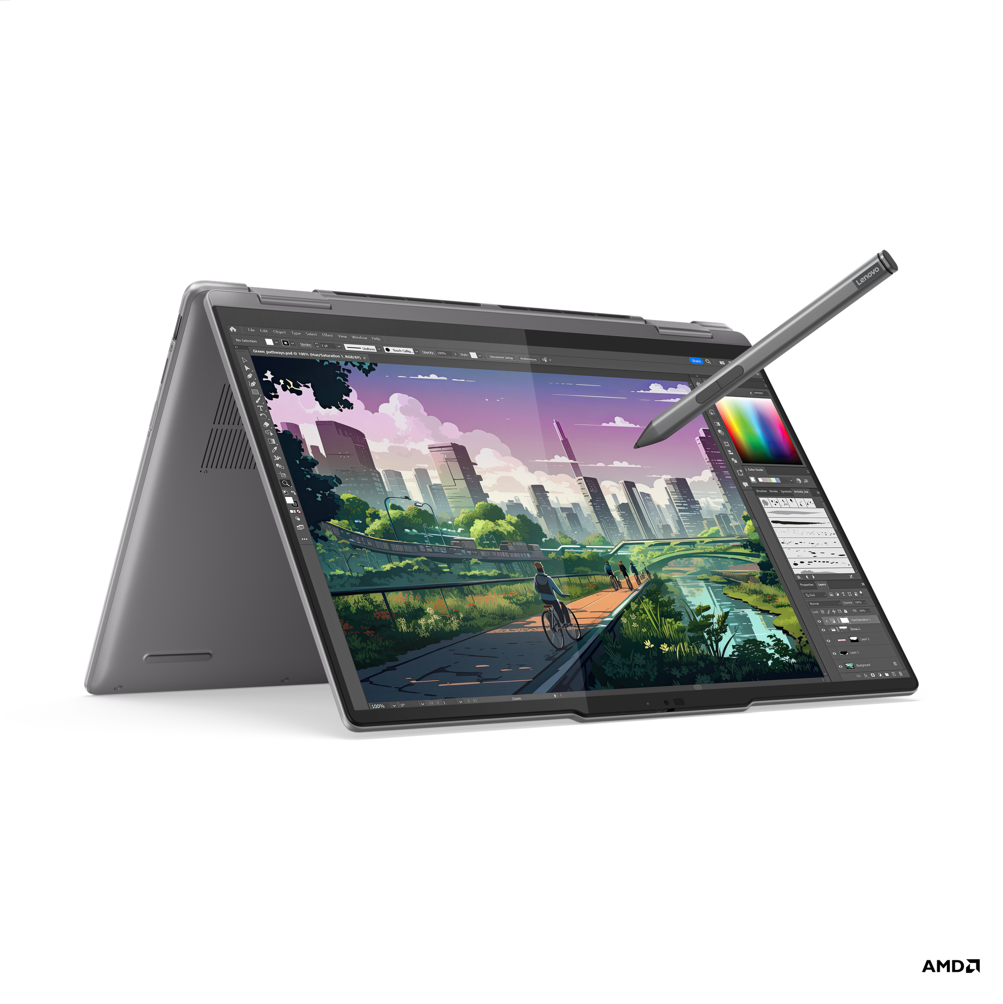 Lenovo Laptop Yoga 7 2-in-1 14AHP9 14.0" R5-8640HS, 16GB, 1TB, 83DK0089YA
