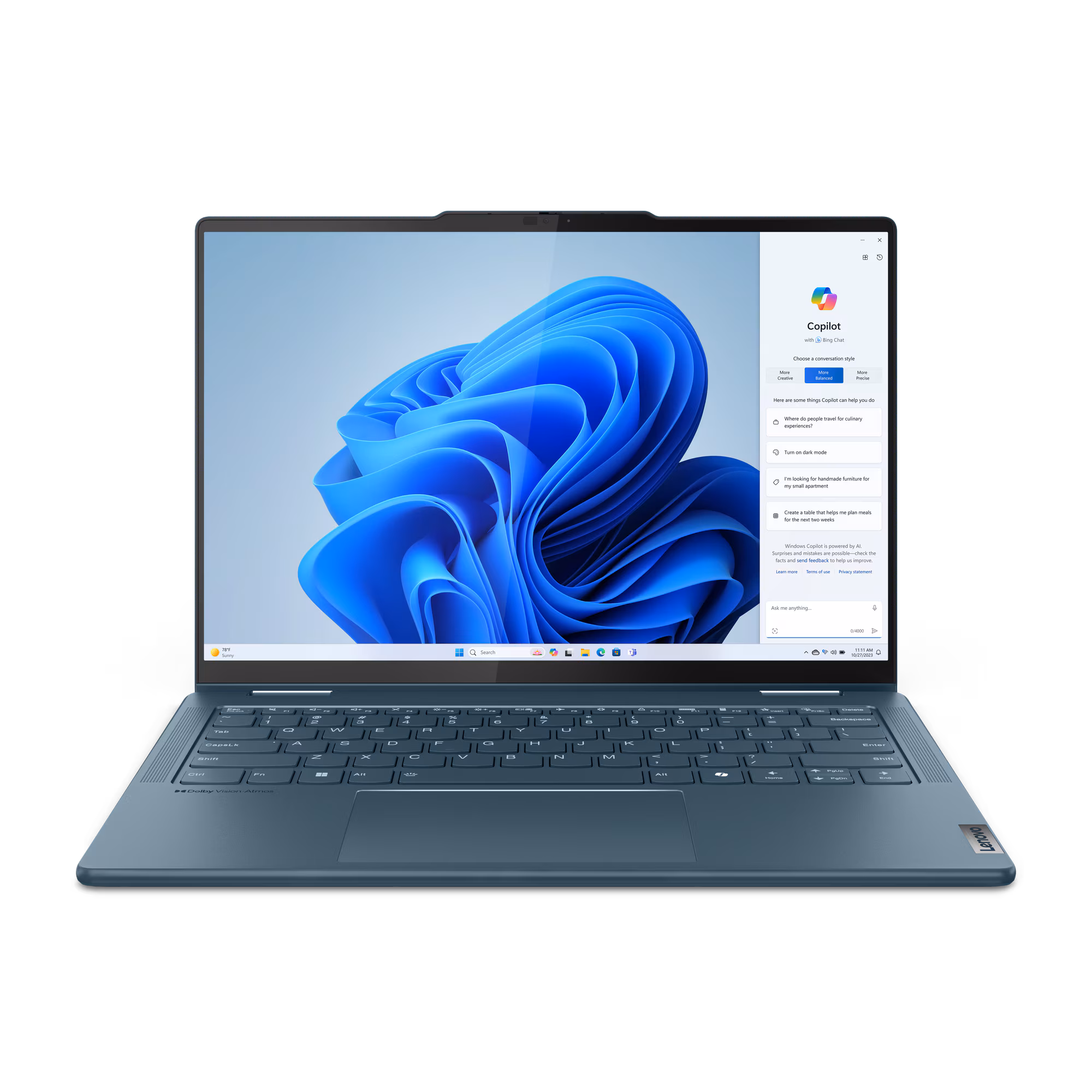 Lenovo Laptop Yoga 7 2-in-1 14 IML9 14", U5-125U, 16GB, 1TB, 83DJ00B6YA