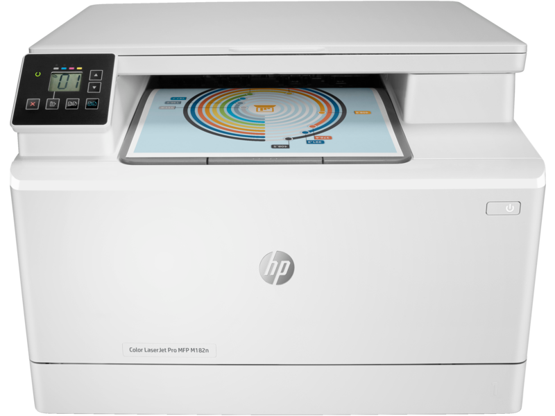 HP Printer Color LaserJet Pro MFP M182n, 7KW54A