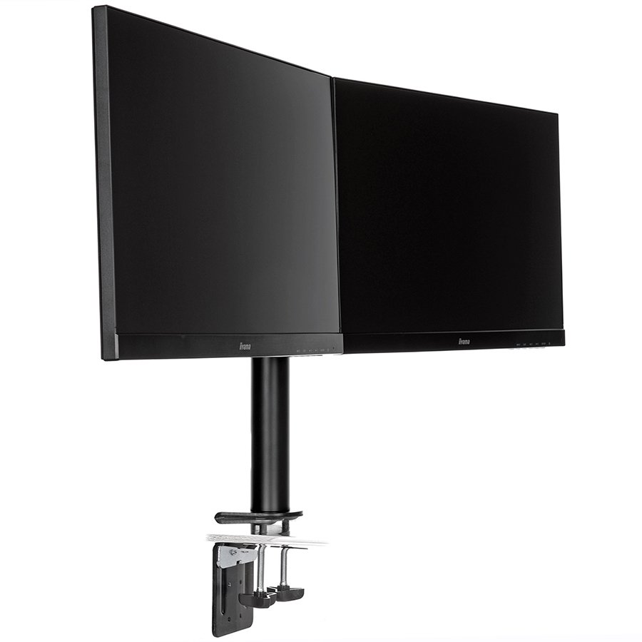 IIYAMA Simple and functional dual desktop arm