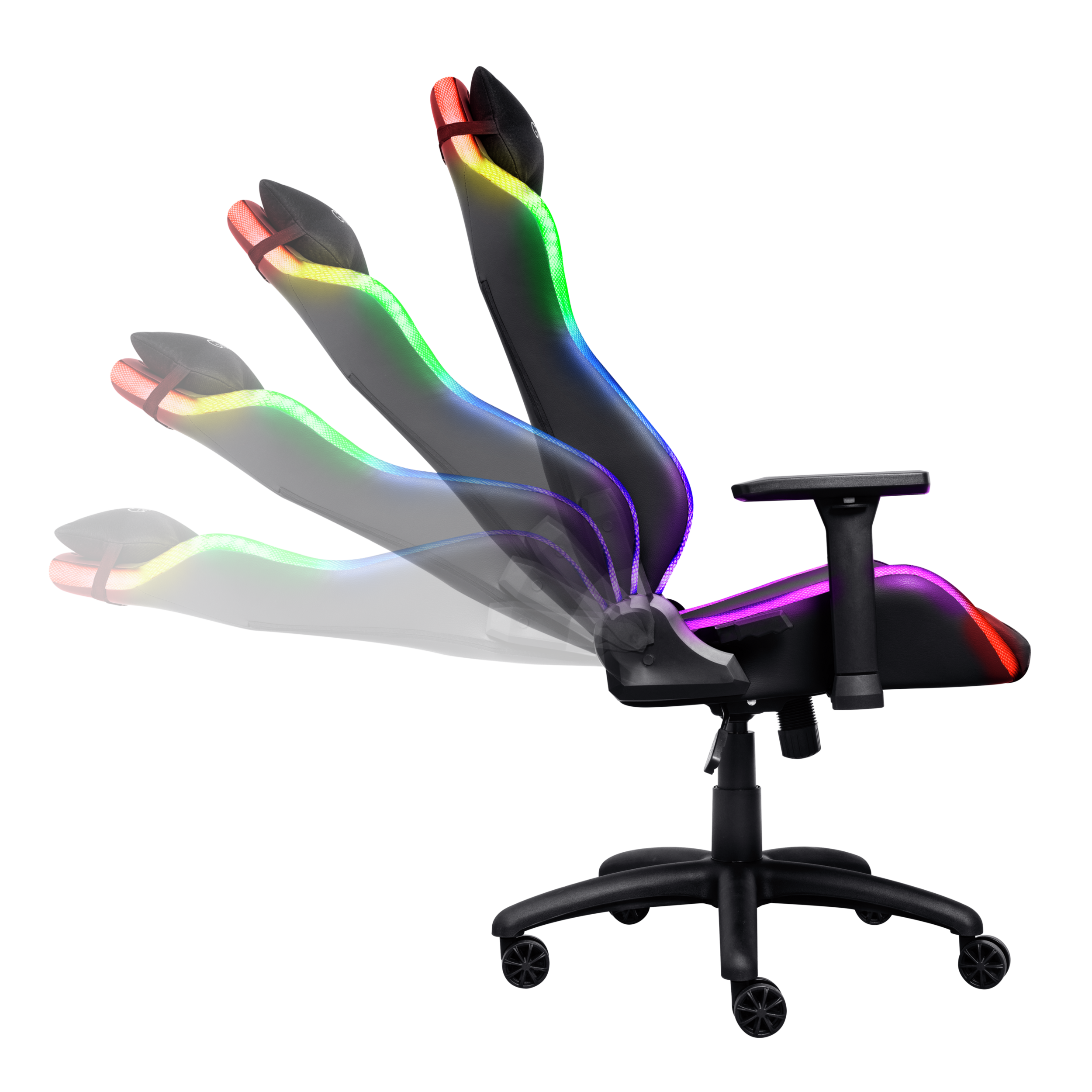 Trust Stolica GXT 719 Ruya RGB Gaming, Crna