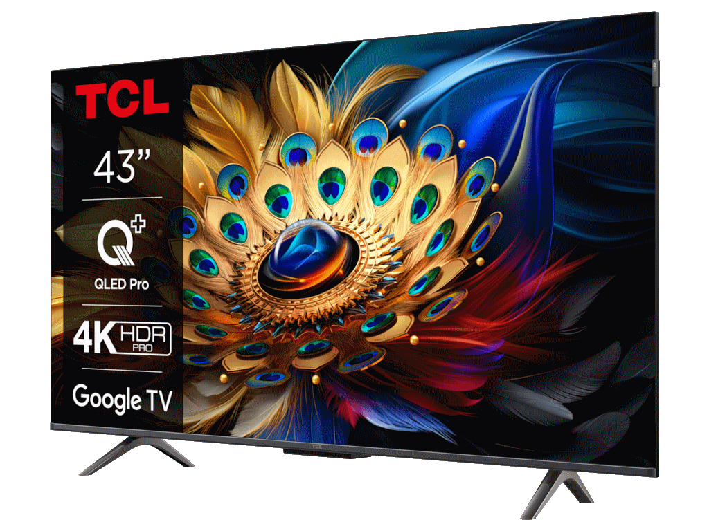 TCL televizor  QLED 43" 4K HDR PRO Google TV, 43C655