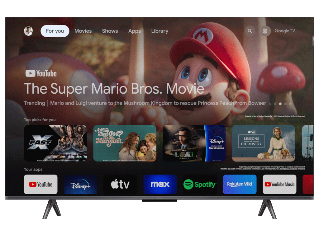 TCL televizor  QLED 43" 4K HDR PRO Google TV, 43C655