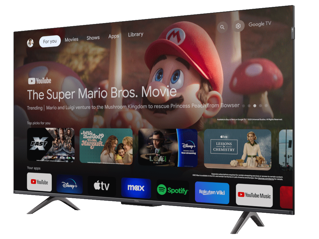 TCL televizor  QLED 43" 4K HDR PRO Google TV, 43C655