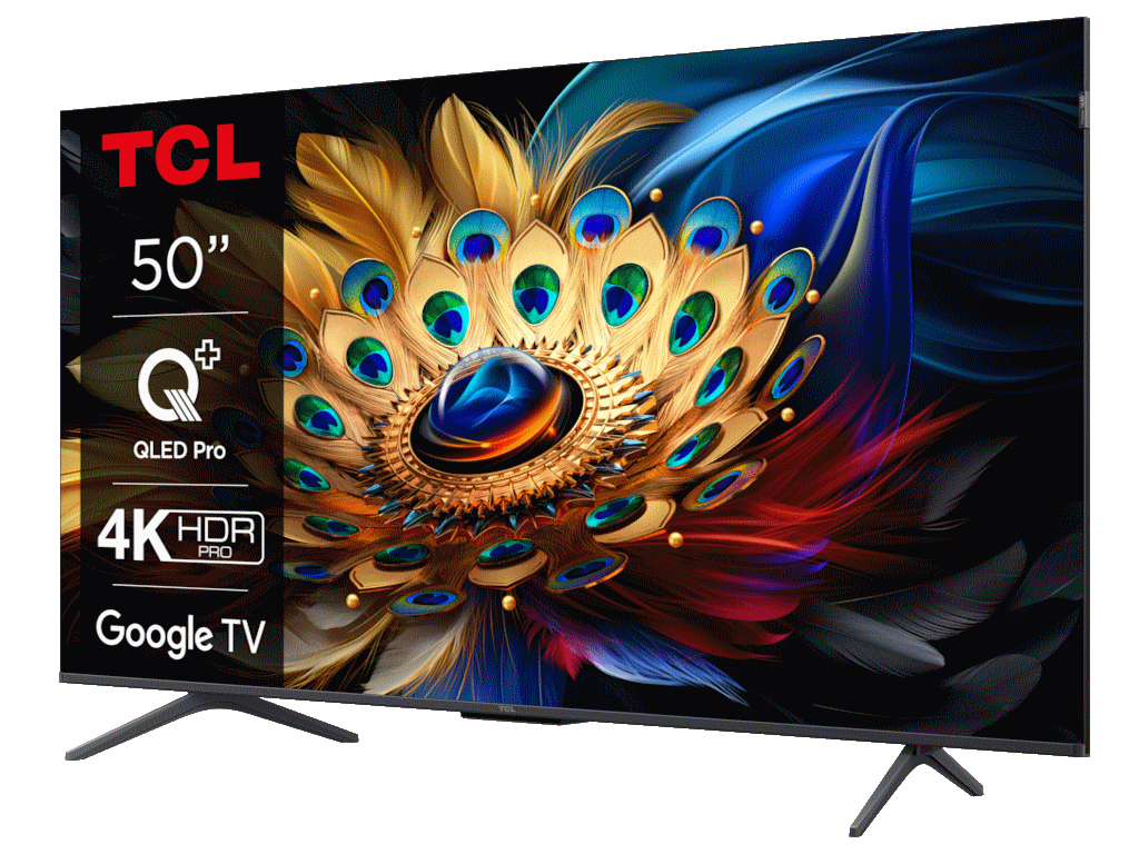 TCL Televizor 50C655 QLED 50" 4K HDR PRO Google TV