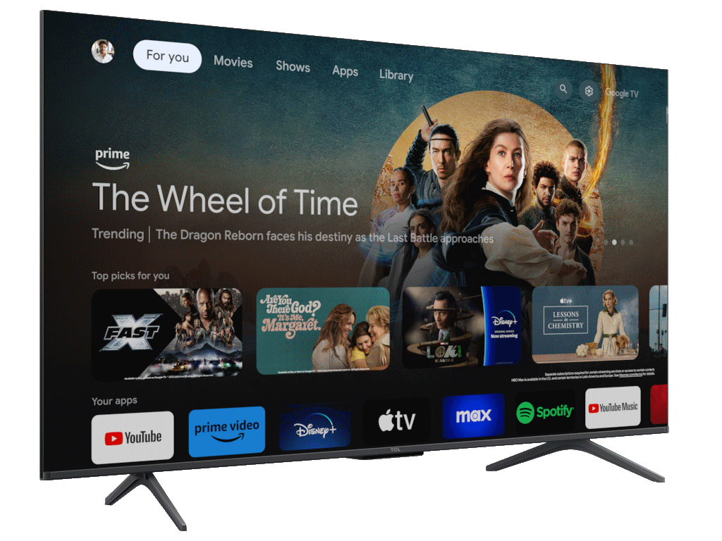 TCL Televizor 50C655 QLED 50" 4K HDR PRO Google TV