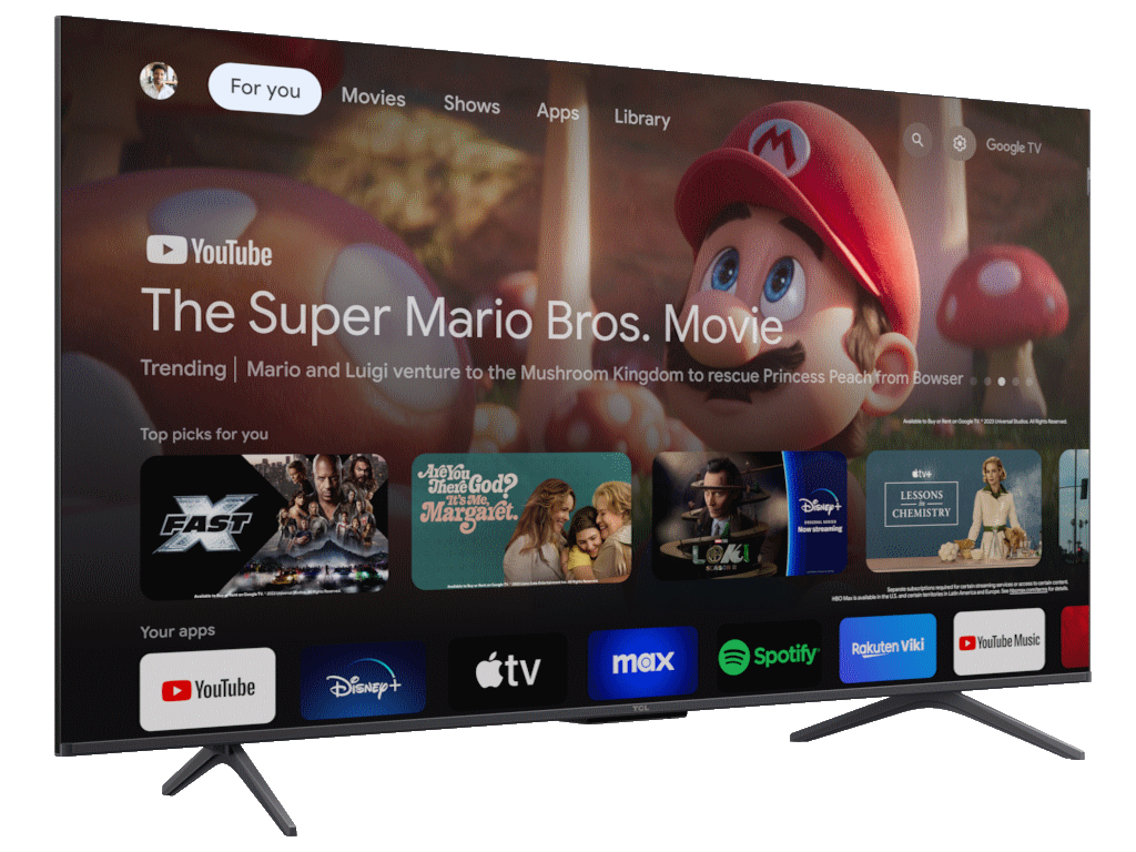 TCL Televizor 50C655 QLED 50" 4K HDR PRO Google TV