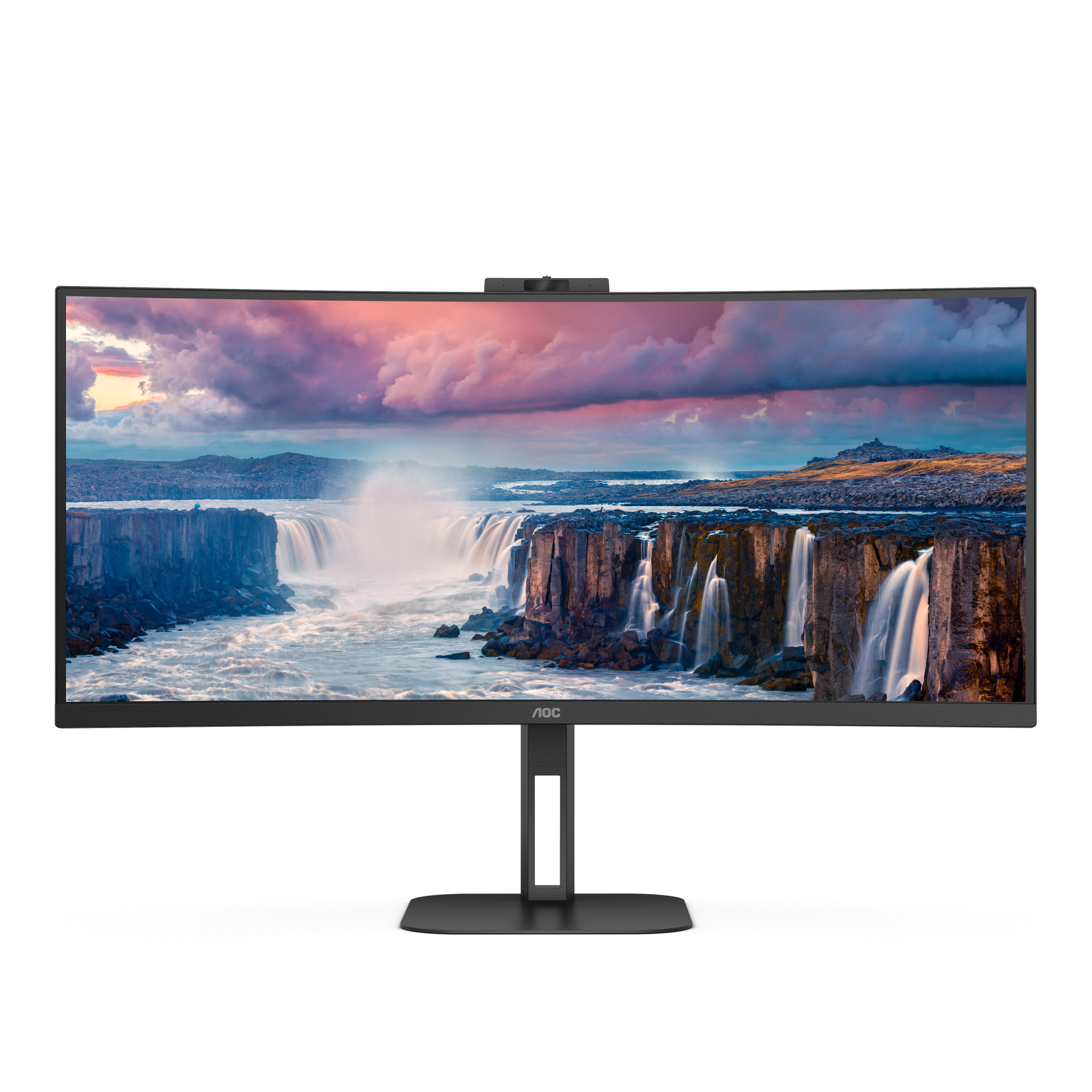 AOC Monitor 34", VA, UWQHD, CU34V5CW/BK