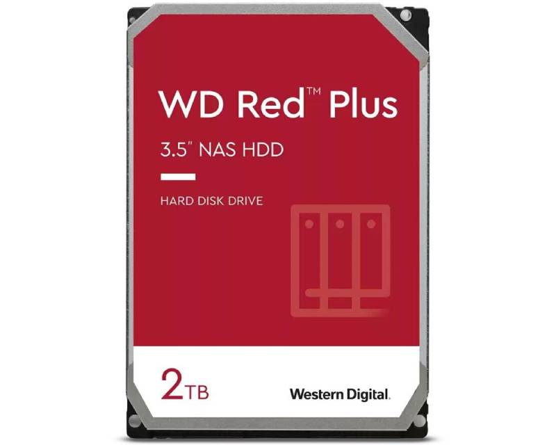 WD Red Plus 2TB 3.5 inča SATA III 64MB WD20EFPX