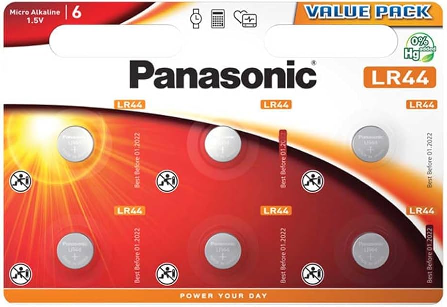 Panasonic Panasonic baterije Litijum LR-44 EL/6bp