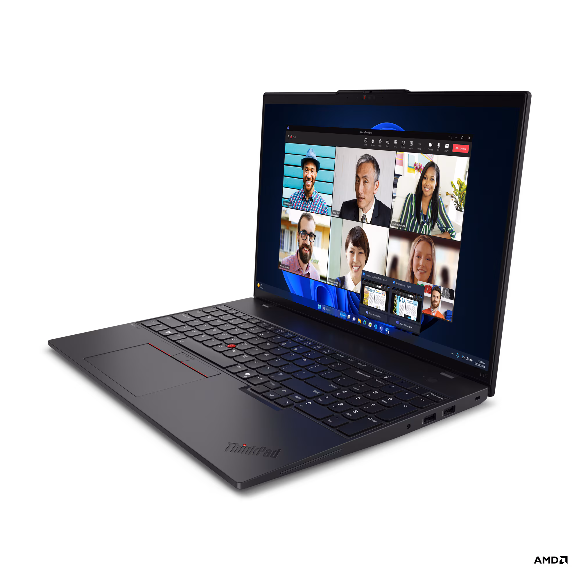 Lenovo Laptop ThinkPad L16 G1 16", R5-7535U, 16GB, 512GB, Win11Pro, 21L70019YA