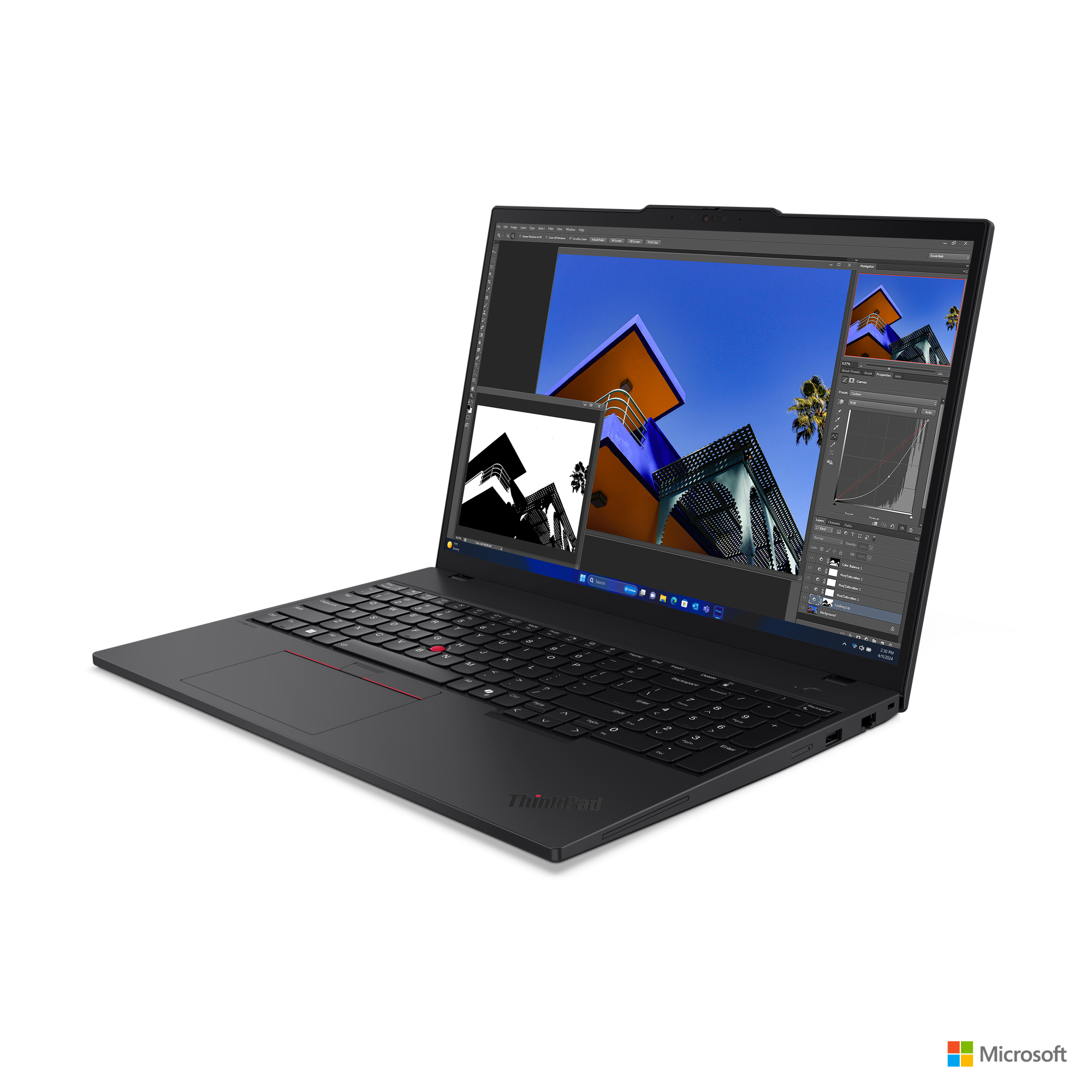 Lenovo Laptop ThinkPad T16 G3 16", U7-155U, 32GB, 1TB, Win11Pro, 21MN0056YA