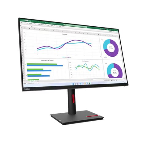 Lenovo Monitor ThinkVision T32h-30, 31.5" QHD, IPS, 63D3GAT1EU