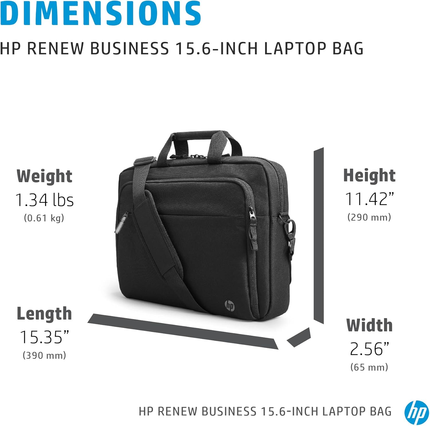 HP Business 15.6″ torba za laptop Renew, 3E5F8AA