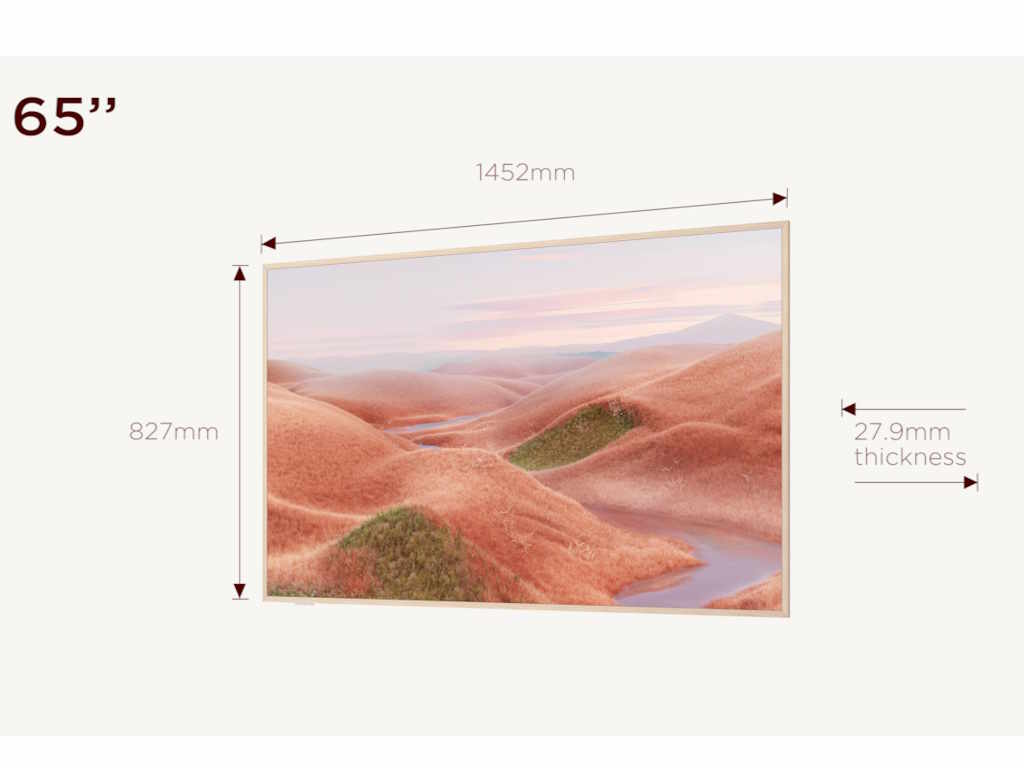 TCL Televizor 65A300W NXTFRAME QLED 65" 4K UHD