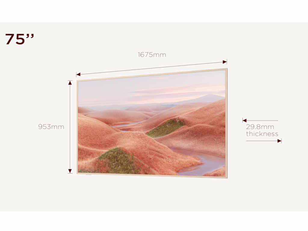 TCL Televizor  75A300W NXTFRAME QLED 75" 4K UHD