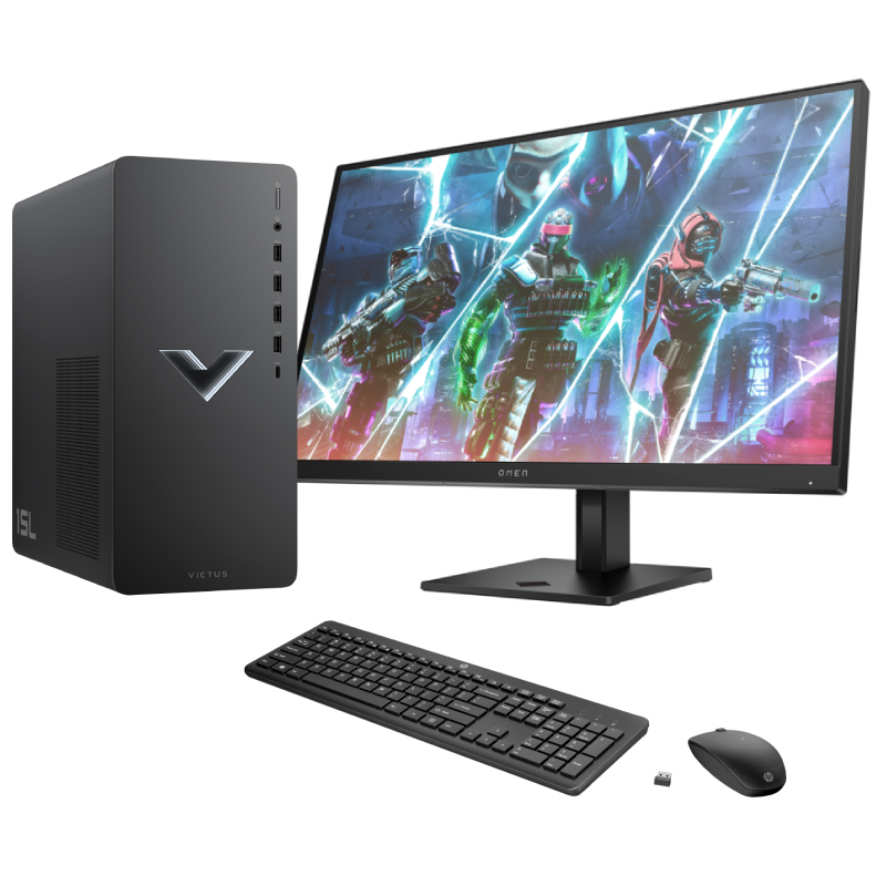 HP Gaming Victus 15L + HP Omen 27s Gaming Monitor 27" Renew Bundle