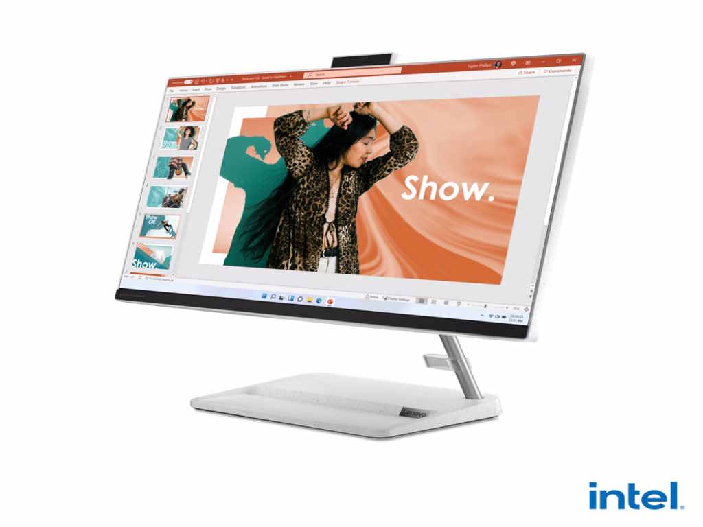 Lenovo AIO IdeaCentre 3 24IAP7 DOS/23.8" FHD/i5-12450H/16GB/512GB SSD/USB