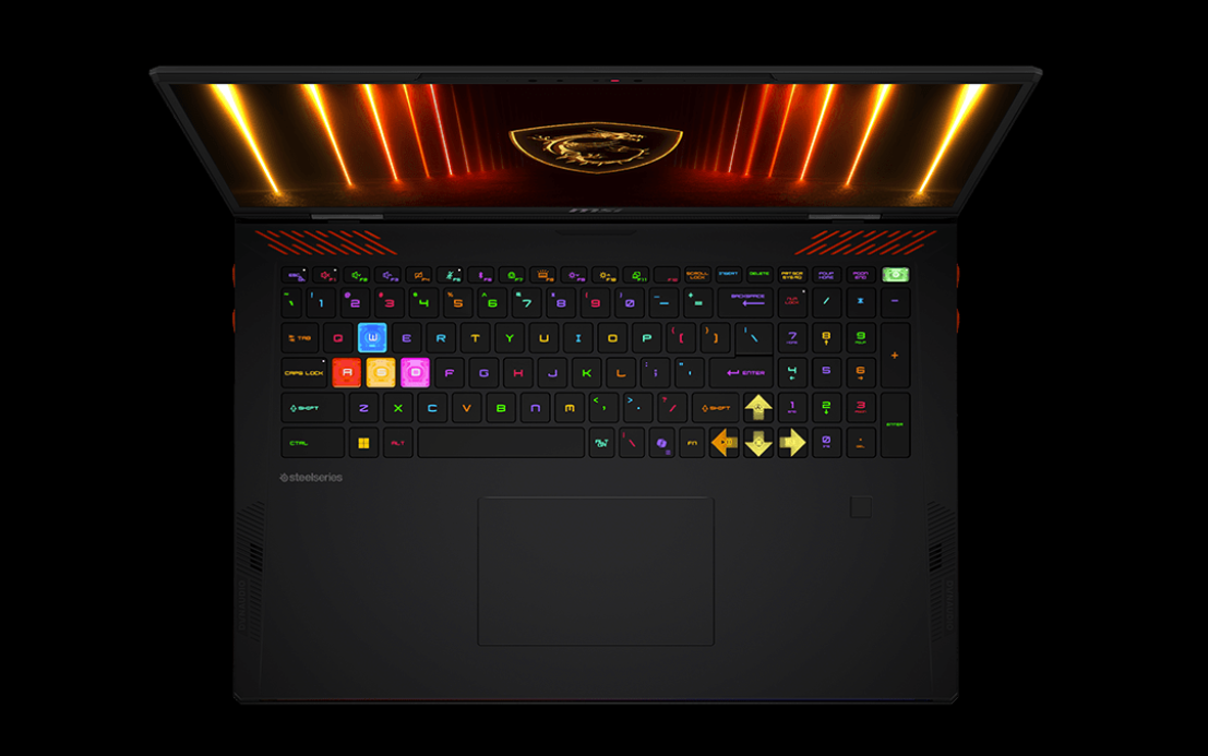 MSI Laptop Raider A18 HX A9WIG, 18”, Ryzen 9, 64GB, 2TB,Win11Pro, 9S7-182L72-023