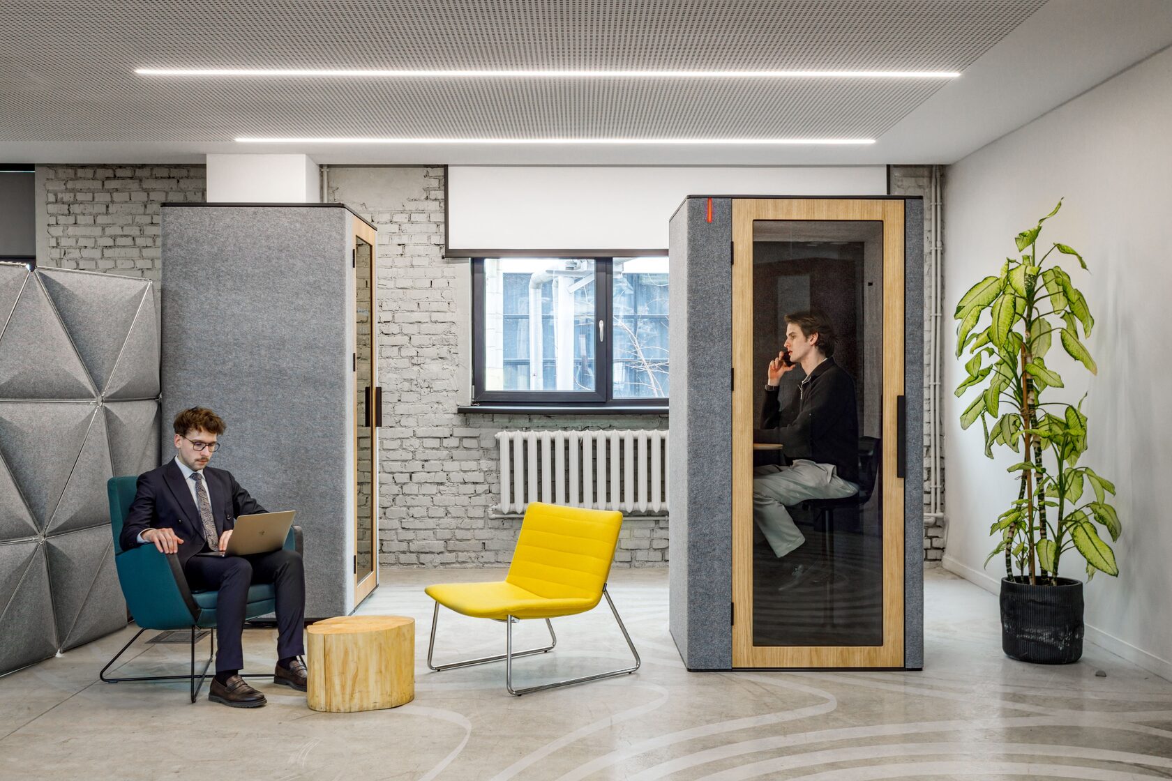 WorkBooth One, zvučno izolovana, mobilna, Eco-Friendly, Smart radna kabina