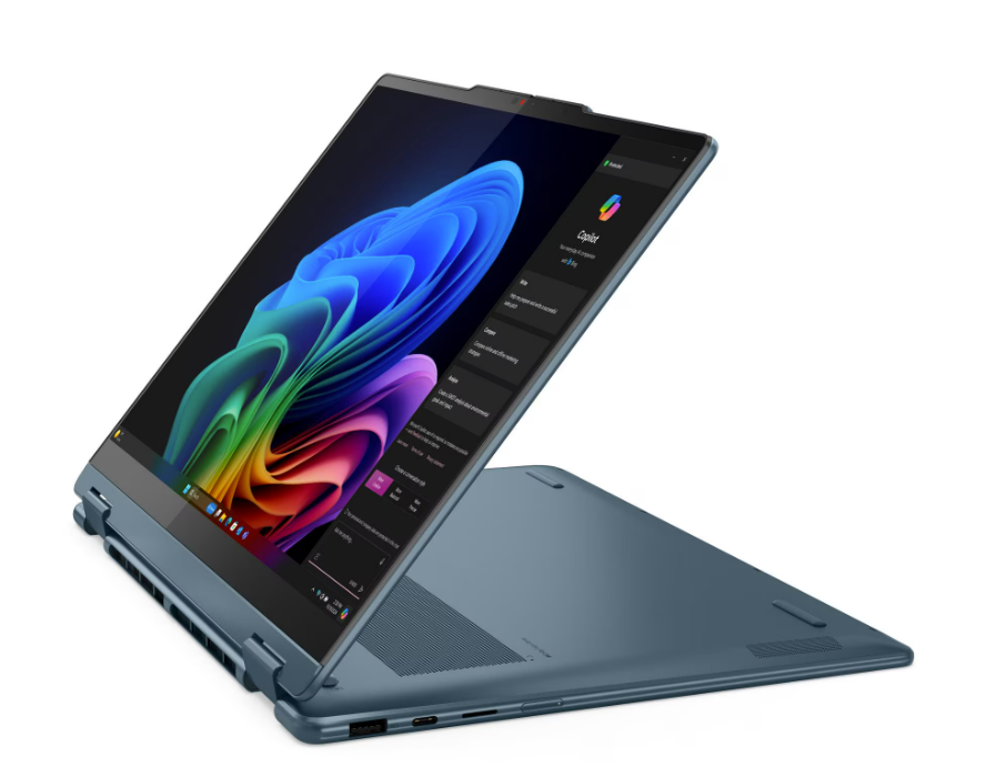 Lenovo Laptop Yoga 7 2in1 14AKP10, 14" WQUX OLED Touch, Ryzen AI 7-350, 24GB, 1TB, 83JR0027YA