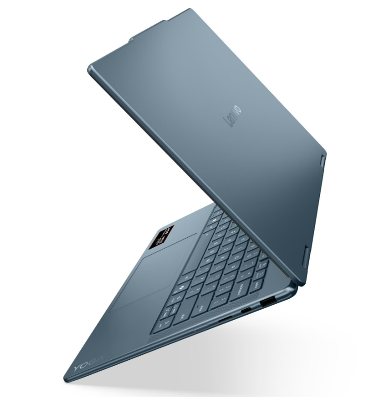 Lenovo Laptop Yoga 7 2in1 14AKP10, 14" WQUX OLED Touch, Ryzen AI 7-350, 24GB, 1TB, 83JR0027YA