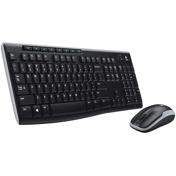 LOGITECH MK270 bežićni set tastatura+miš - crna - HRV-SLV-SRB
