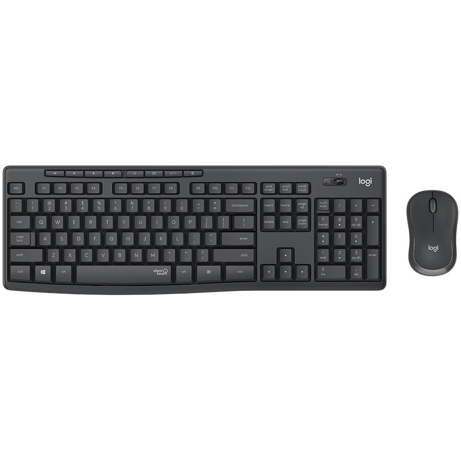 LOGITECH MK295 Silent bežični set tastatura + miš - GRAPHITE - US