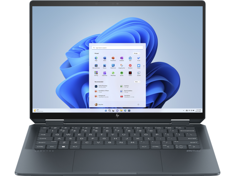 HP Laptop Spectre x360 2-in-1 14-eu0003nn 14", U5 125H, 16GB, 1TB, Win11Home, A03GNEA