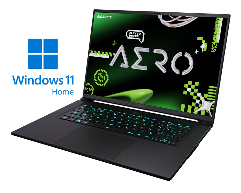 GIGABYTE Laptop AERO X16 1VH, 16", Ryzen AI 7, 16GB, 1TB, Backlit, Win11Home, gaming, AERO X16 1VH