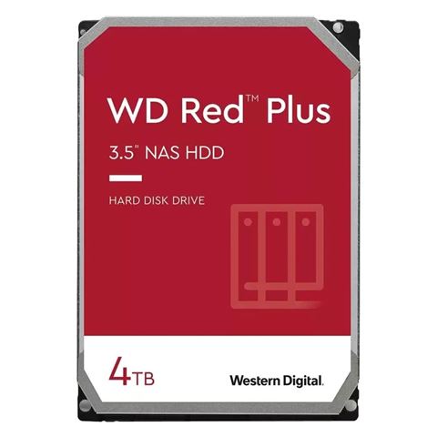 Hard Disk Western Digital Red Plus NAS 4TB WD40EFPX (CMR)