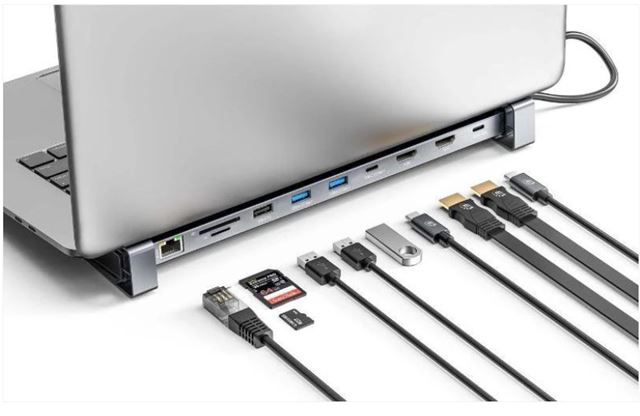 MH 10 in 1 Dual HDMI Docking Station