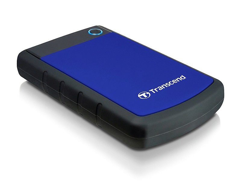 External HDD 2TB, H3B, USB3.0, 2.5", Anti-shock system, Backup software, 284 gr, Black/Blue