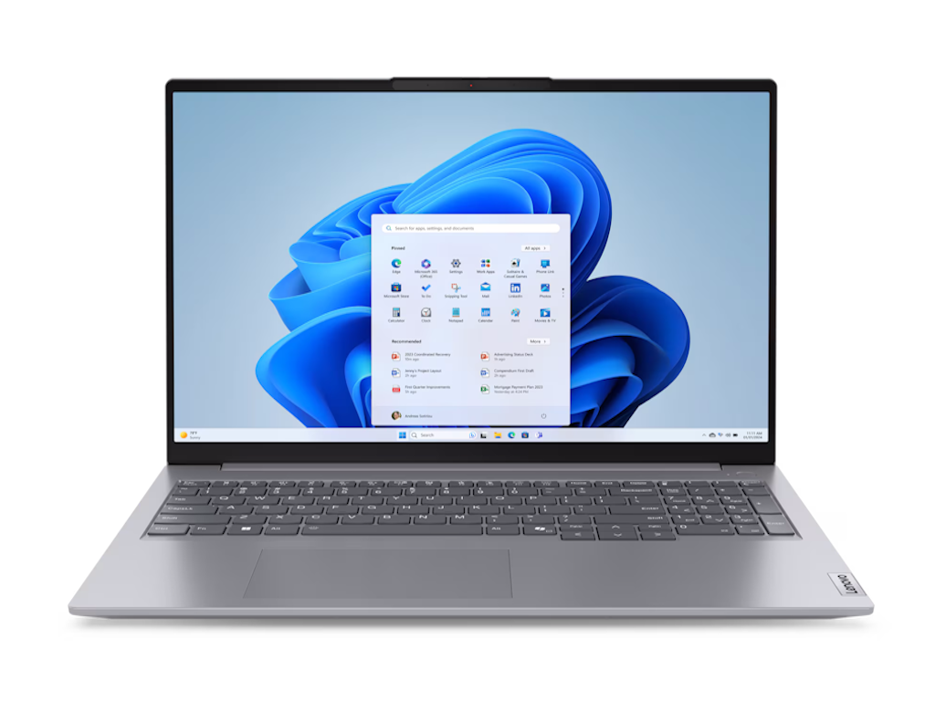 Lenovo Laptop ThinkBook 16 G7 ARP 16", R5-7535HS, 16GB, 512GB SSD, 21MW001XYA