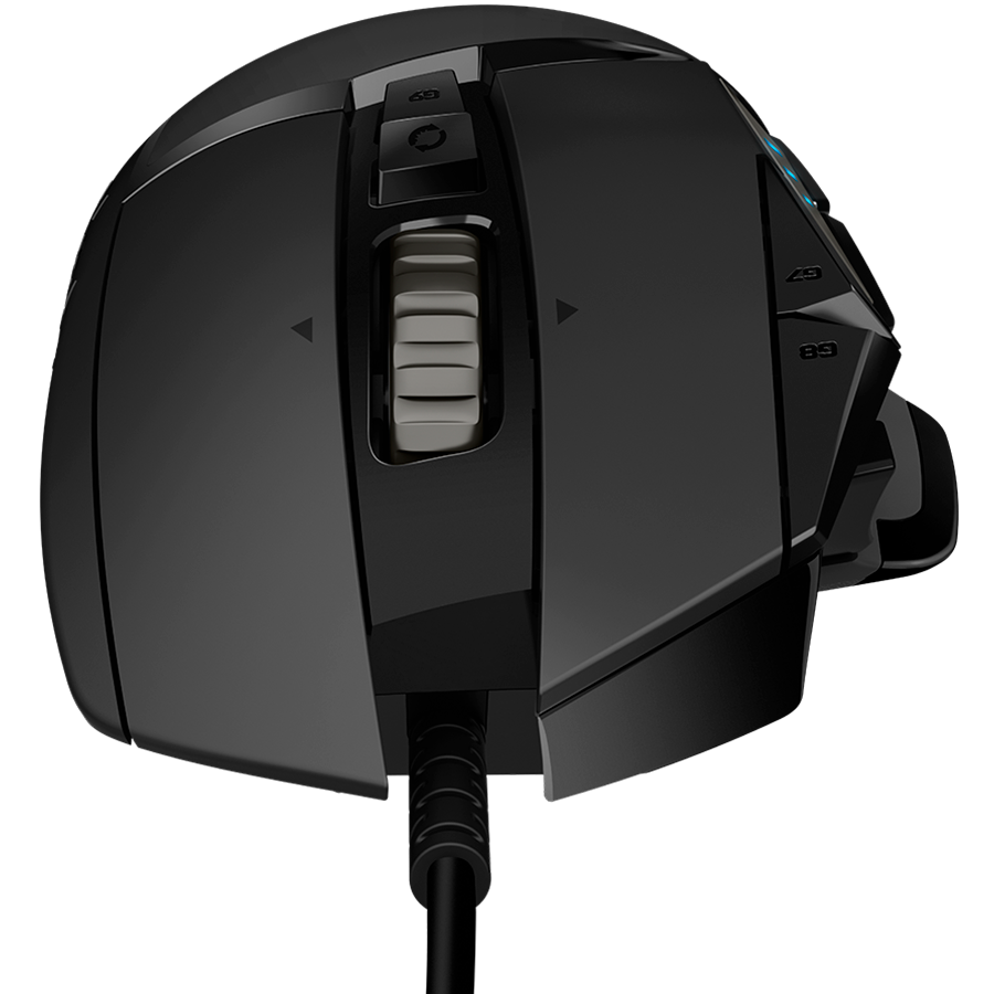 LOGITECH G502 Corded Gaming Mouse - HERO - BLACK