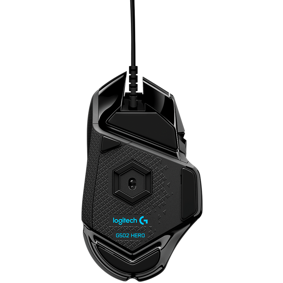 LOGITECH G502 Corded Gaming Mouse - HERO - BLACK