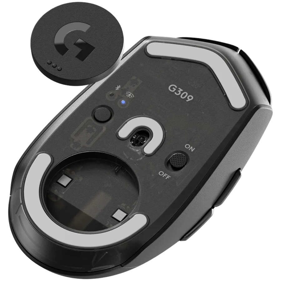 LOGITECH G309 LIGHTSPEED - BLACK - 2.4GHZ/BT