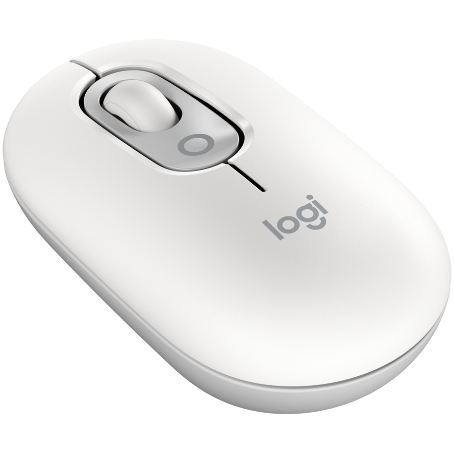 LOGITECH POP Mouse with emoji - OFF-WHITE - BT  - EMEA28i-935 - FY25,TERRA