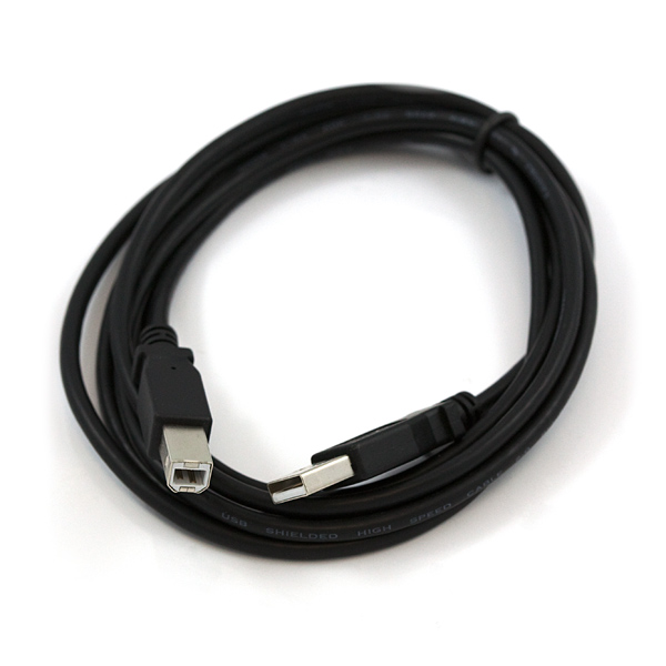 E-Green Kabl 2.0 USB A - USB B M/M 1.8m crni (full bakar) Premium