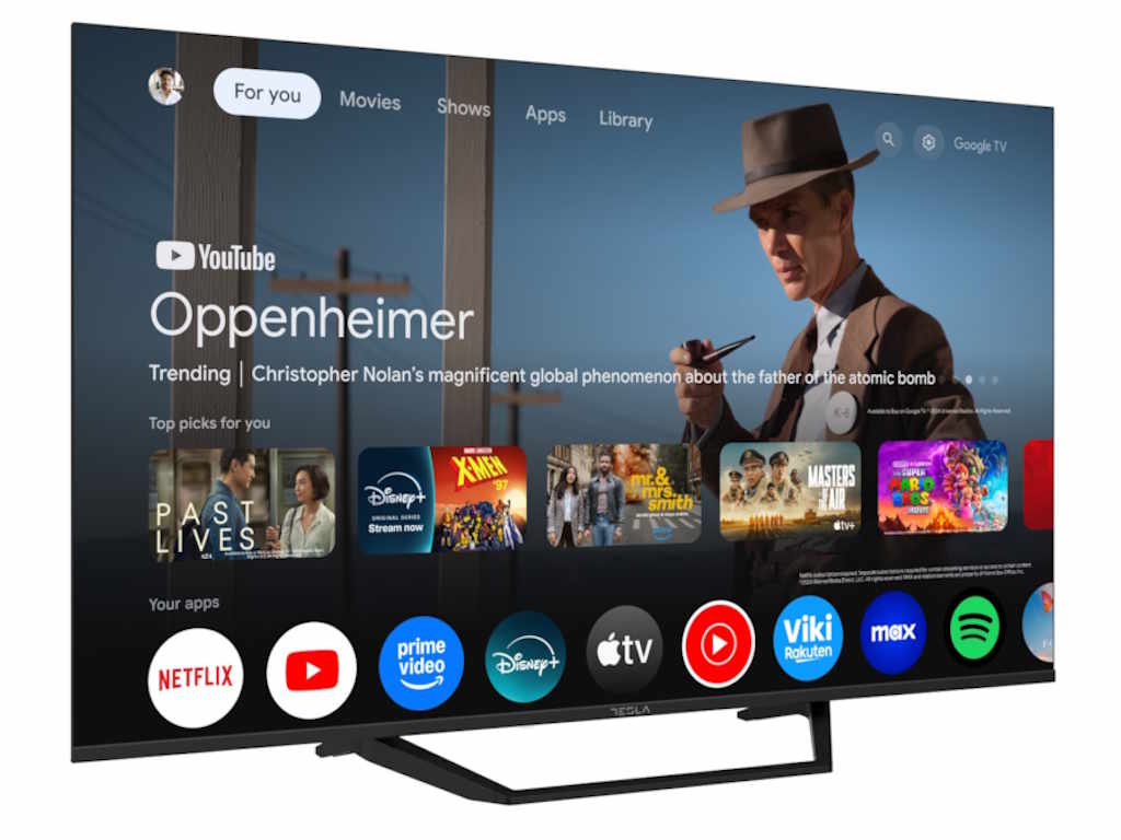 TESLA Televizor 50E655BUS, D-LED, 50", UHD, Smart Google TV